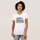T-shirt Newport Beach Deep Dream (Devant entier)