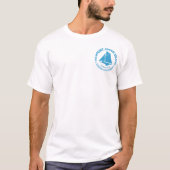 T-shirt Newport RI (sloop) (Devant)