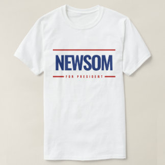 T-shirt Newsom pour le président