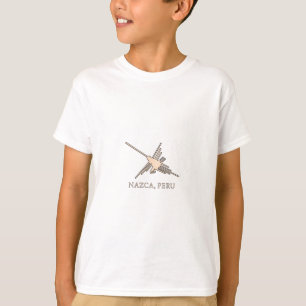 T-shirt Newsprint de Nazca Hummingbird