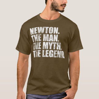 T-shirt Newton Newton Nom de famille Newton nom de famille