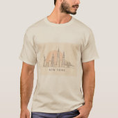 T-shirt newyork (Devant)