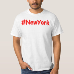 T-shirt "#NewYork" Joli design. Commandez dès maintenant