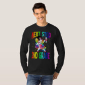 T-shirt Next Stop 2nd Grade Graduation Unicorn (Devant entier)