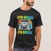 T-shirt Next stop 5th grade 4th grade nailed it Graduate V (Devant)