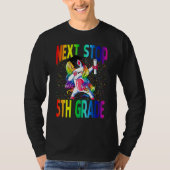 T-shirt Next Stop 5th Grade Graduation Unicorn (Devant)