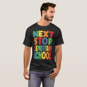 T-shirt Next Stop Elementary School Graduation 2022 Pour K (Devant entier)
