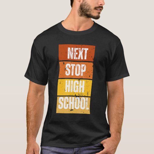 T-shirt Next Stop High School 2 (Devant)