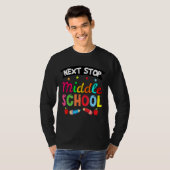 T-shirt Next Stop Middle School Elementary School Graduat (Devant entier)