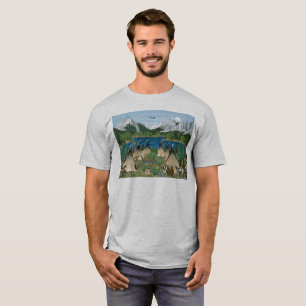 T-shirt Nez Perce ~ Lac Wallowa