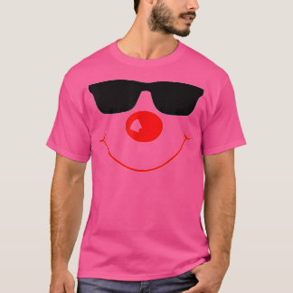 T-shirt Nez rouge avec lunettes de soleil de jour 2022