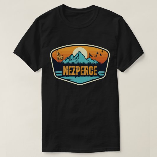 T-shirt Nezperce, Idaho (Design devant)