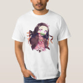 T-shirt Nezuko nae nom mème (Devant)