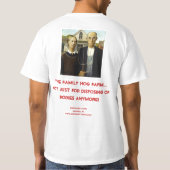 T-shirt NFF - Gothique américain (Dos)