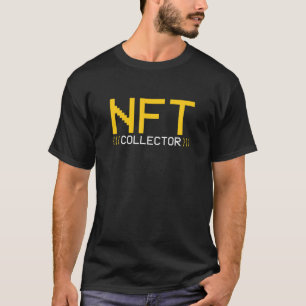 T-shirt NFT Collector non fongible Token Crypto Art