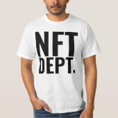 T-SHIRT NFT DEPT. (Devant)