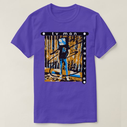T-shirt Nft Freestyle Tv Man (Design devant)