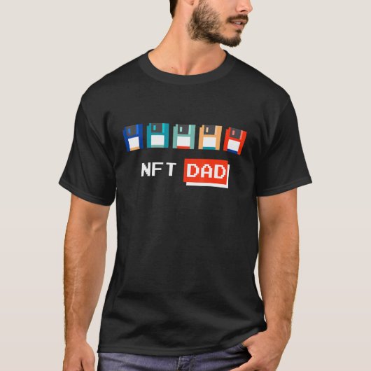 T-shirt Nft Papa S Crypto Nft (Devant)