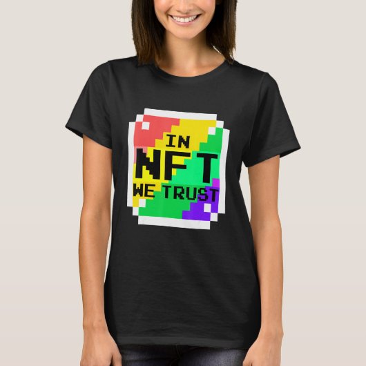 T-shirt Nft S Nous Confions Crypto Nft (Devant)