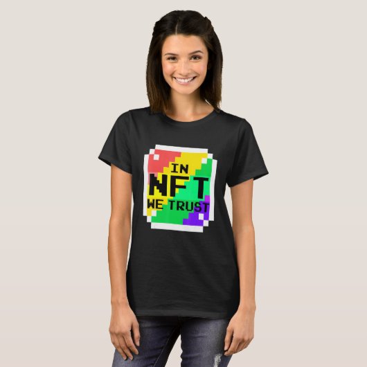 T-shirt Nft S Nous Confions Crypto Nft (Devant entier)