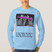 T-shirt NFW ! Longue douille de "NOUVELLE HYSTÉRIE" (Devant)