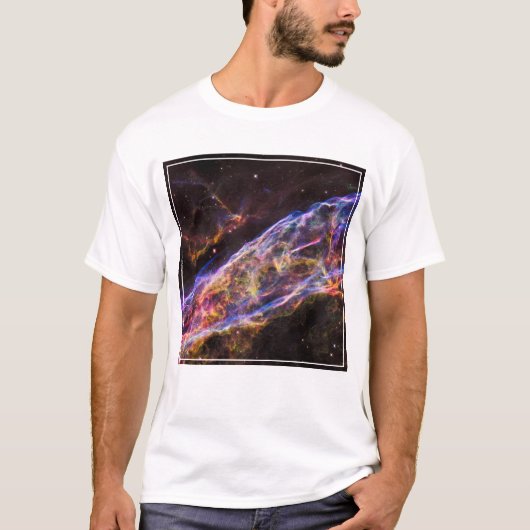 T-shirt Ngc 6960, La Nébuleuse De La Sorcière. (Devant)