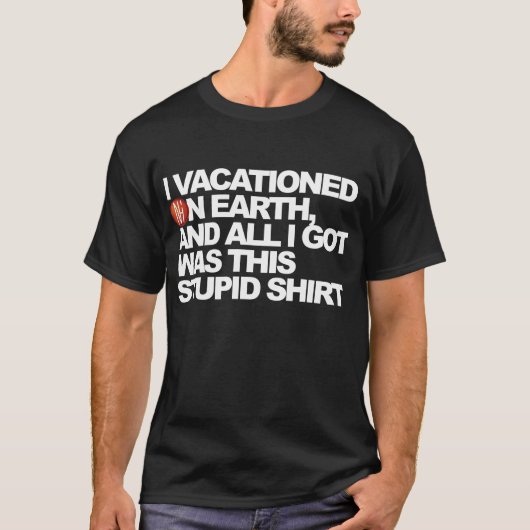 T-shirt [NHI] Vacationed (Devant)