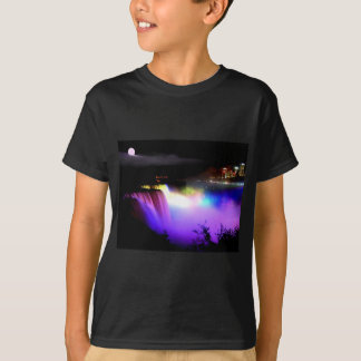 T-shirt Niagara-Chute-sous-projecteur-à-nuit