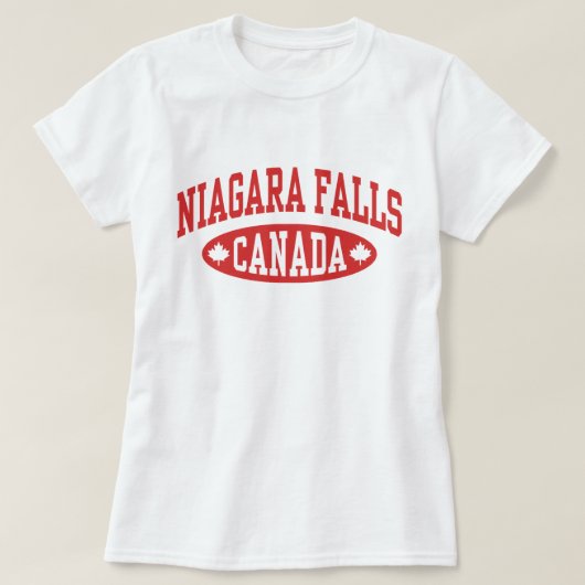 T-shirt Niagara Falls Canada (Design devant)