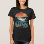 T-shirt niagara falls for women (Devant)