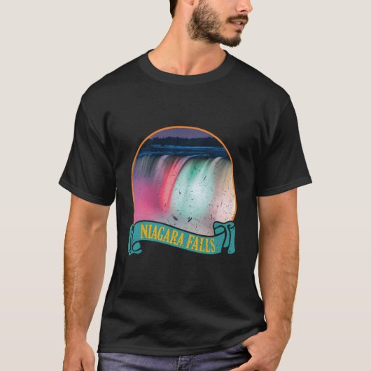 T-shirt Niagara Falls Illustration Group (Devant)