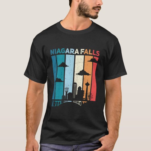 T-shirt Niagara Falls Waterfall Canada Niagara Falls (Devant)