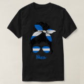 T-shirt Nica Girl Nicaragua Nicaragua Nicaragua Nicaragua (Design devant)