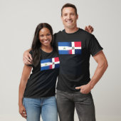 T-shirt Nicaraguan Dominican Flag Nicaragua Dominican Repu (Unisexe)