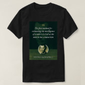 T-shirt Niccol Machiavelli La première méthode d'estimatio (Design devant)
