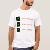 T-shirt NICE a personnalité (Devant)