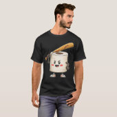 T-shirt Nice Baseball Toilet Paper Look For Funny Sports F (Devant entier)
