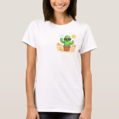 T-shirt Nice Cactus | Soyez heureux (Devant)