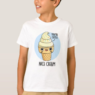 T-shirt Nice Cream Funny Glace Cream Pun