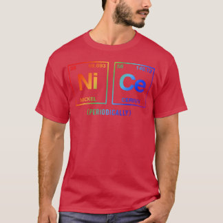 T-shirt NICE dans les éléments du système périodique LGBTQ