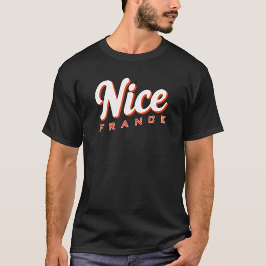 T-shirt Nice France (Devant)
