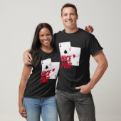 T-shirt Nice Pair Poker Aces (Unisexe)