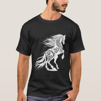 T-shirt Nice Vecteur Cheval Vector Animaux Sauvages Sport