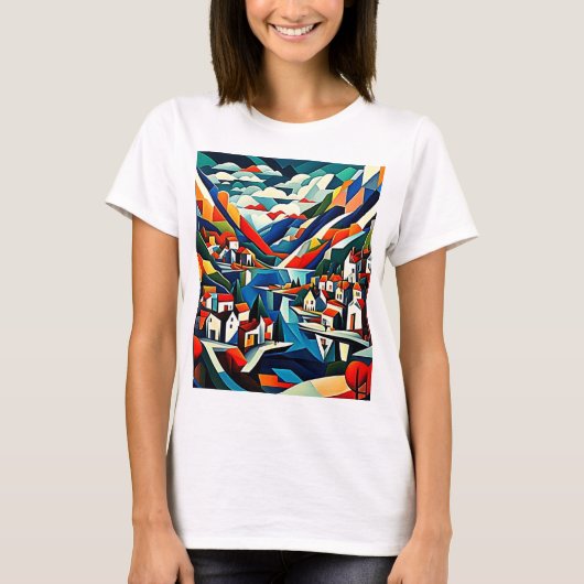 T-shirt Niché dans le fjord 9 (Devant)