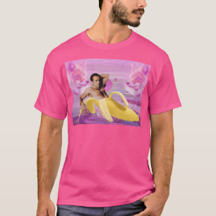 T-shirt Nicholas Cage Banana Vaporwave