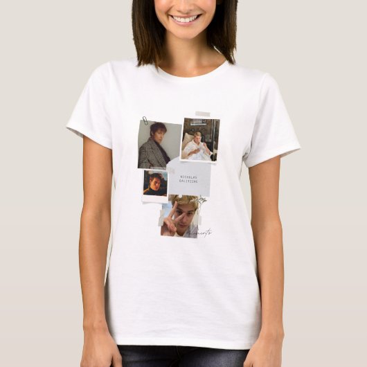 T-shirt Nicholas Galitzine (Devant)