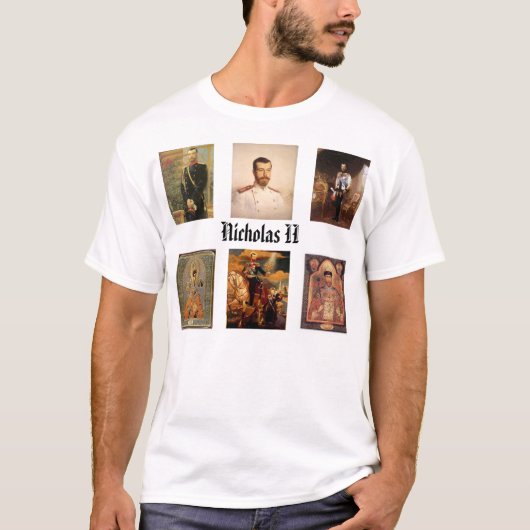 T-shirt Nicholas II (Devant)
