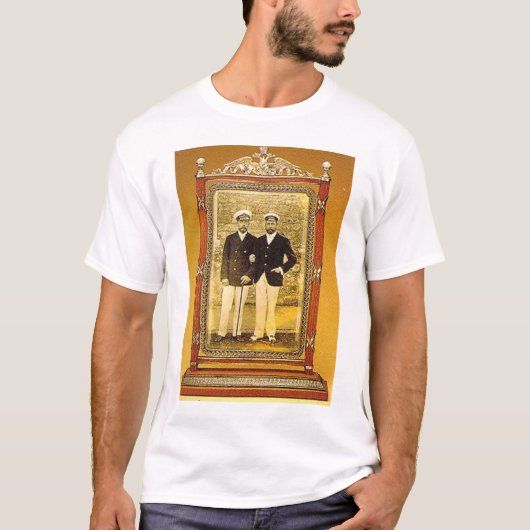 T-shirt Nicholas II et George V (Devant)