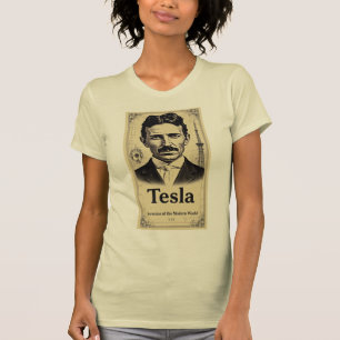 T-shirt NICHOLAS TESLA inventeur de notre monde moderne