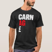 T-shirt Nick Cave Warren Ellis Carnage Black Edition Casqu (Devant)